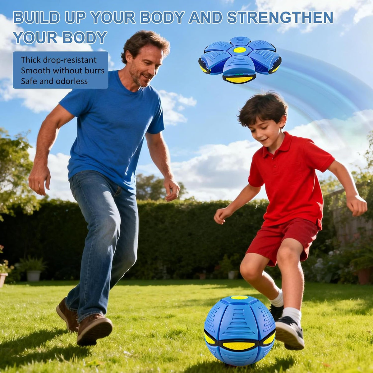 The Ultimate 2-in-1 Magic UFO Ball: Bounce, Fly, & Play!