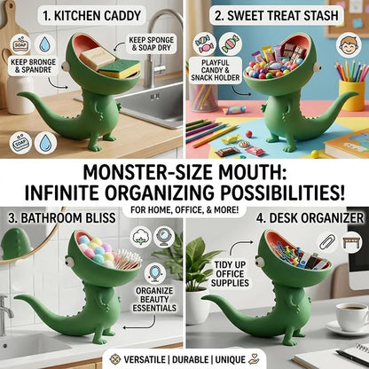 🦎 Funny Cartoon Lizard Soap Holder