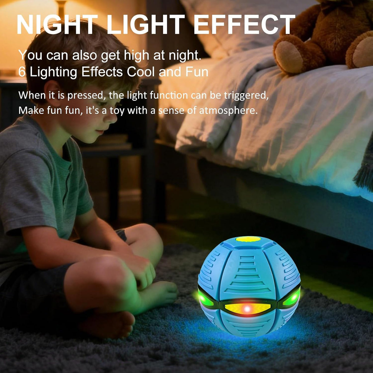The Ultimate 2-in-1 Magic UFO Ball: Bounce, Fly, & Play!