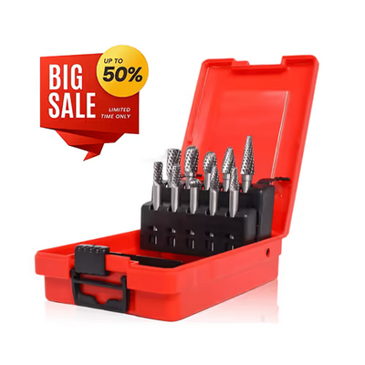 TYIIPLUS™ Tungsten Carbide Rotary Burr Set