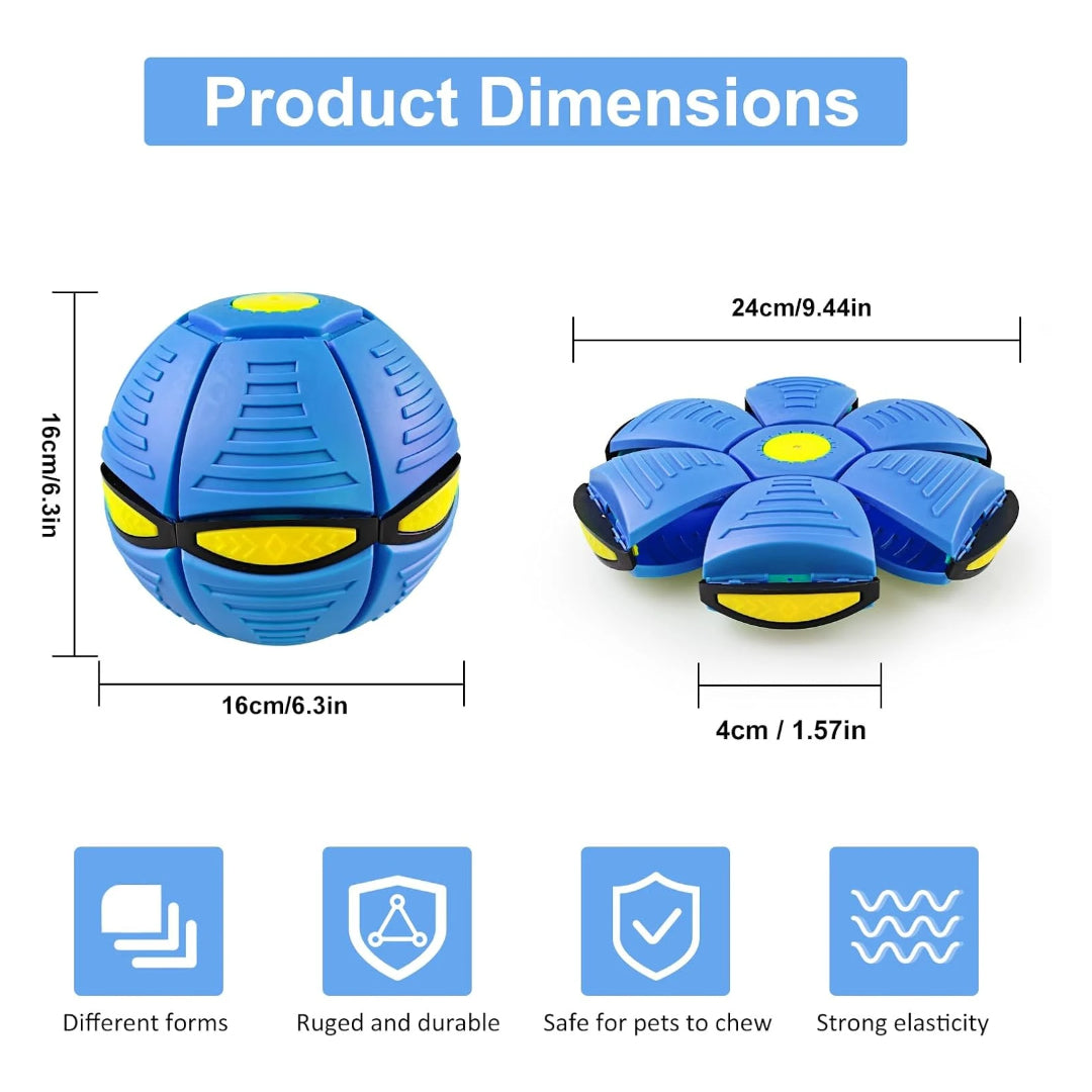 The Ultimate 2-in-1 Magic UFO Ball: Bounce, Fly, & Play!