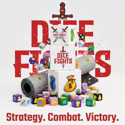 🎲Dice Fights Ultimate Bundle – Fast-Paced 2-Player Strategy Dice Battle Game