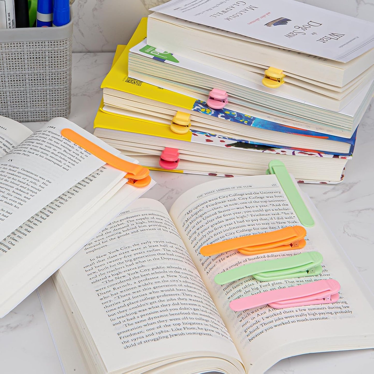 TYIIPLUS Silicone Automatic Bookmark