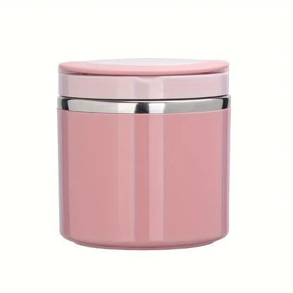 TYIIPLUS™ Stainless Steel Insulated Lunch Box with Handle – Leakproof Stackable Food Container for Office, School & Travel