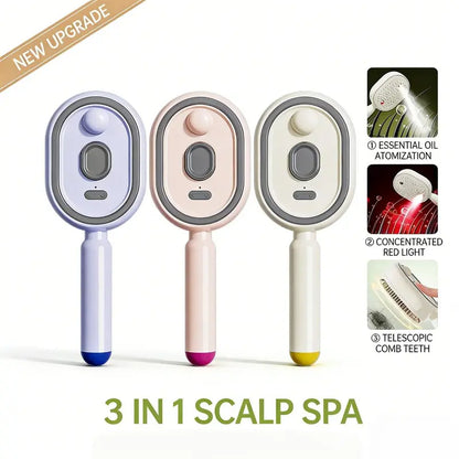💫SAVE 49% NOW🪮✨Steam Mist Straightening Comb – Easy Salon-Like Hair