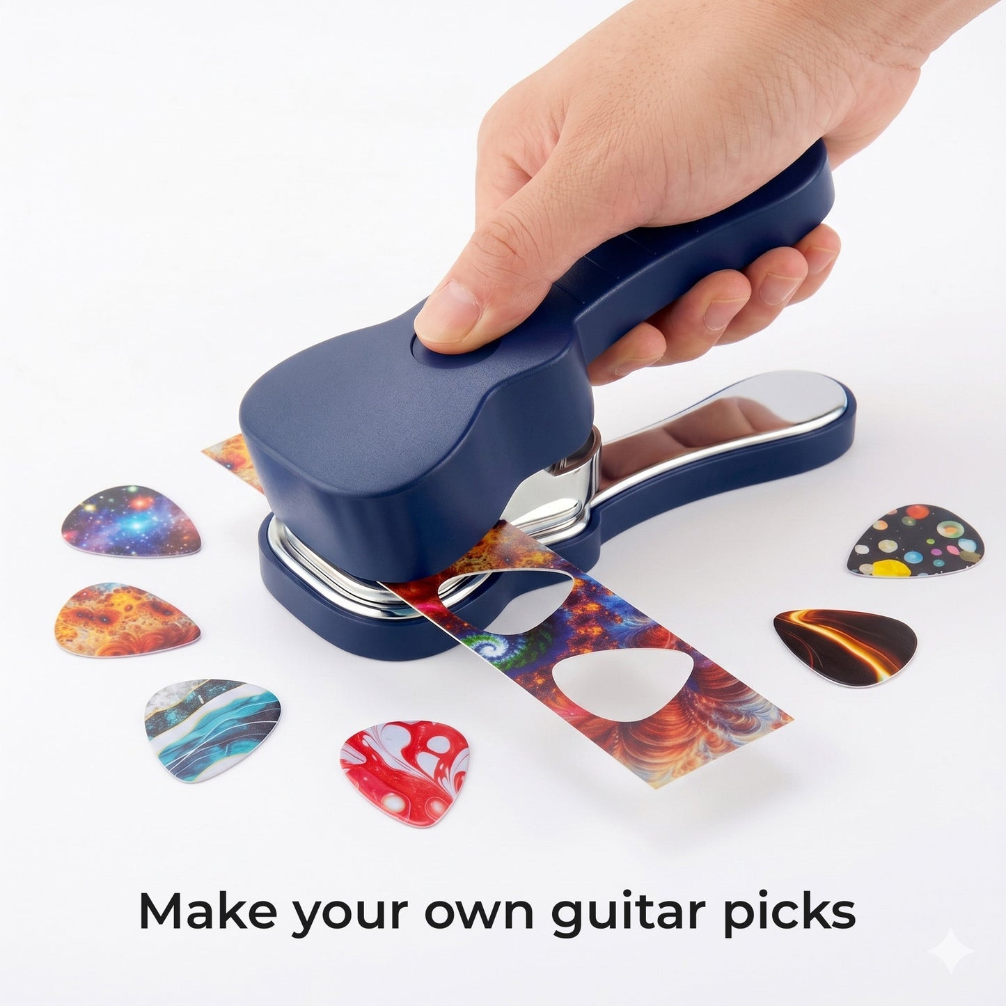Guitar Pick Punch Accessory Kit - Perfect Gift for Guitar Lovers