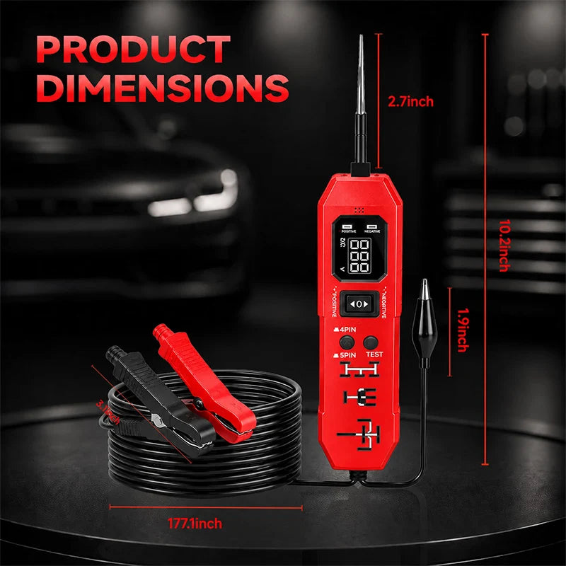 2-in-1 Automotive Circuit & Relay Tester