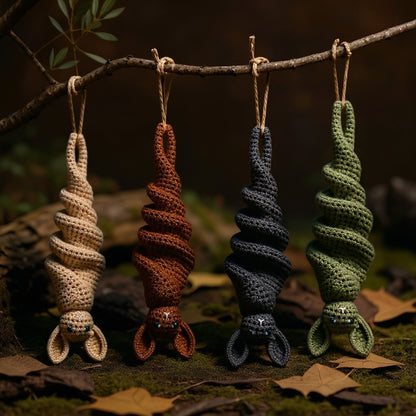 🦇 Crochet Bat Wind Spinner DIY Kit