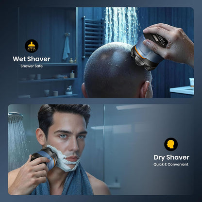 TYIIPLUS 6D Magnetic Electric Head Shaver
