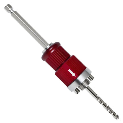 Heavy-Duty 1/4" Hex Shank Hole Saw & Coring Bit