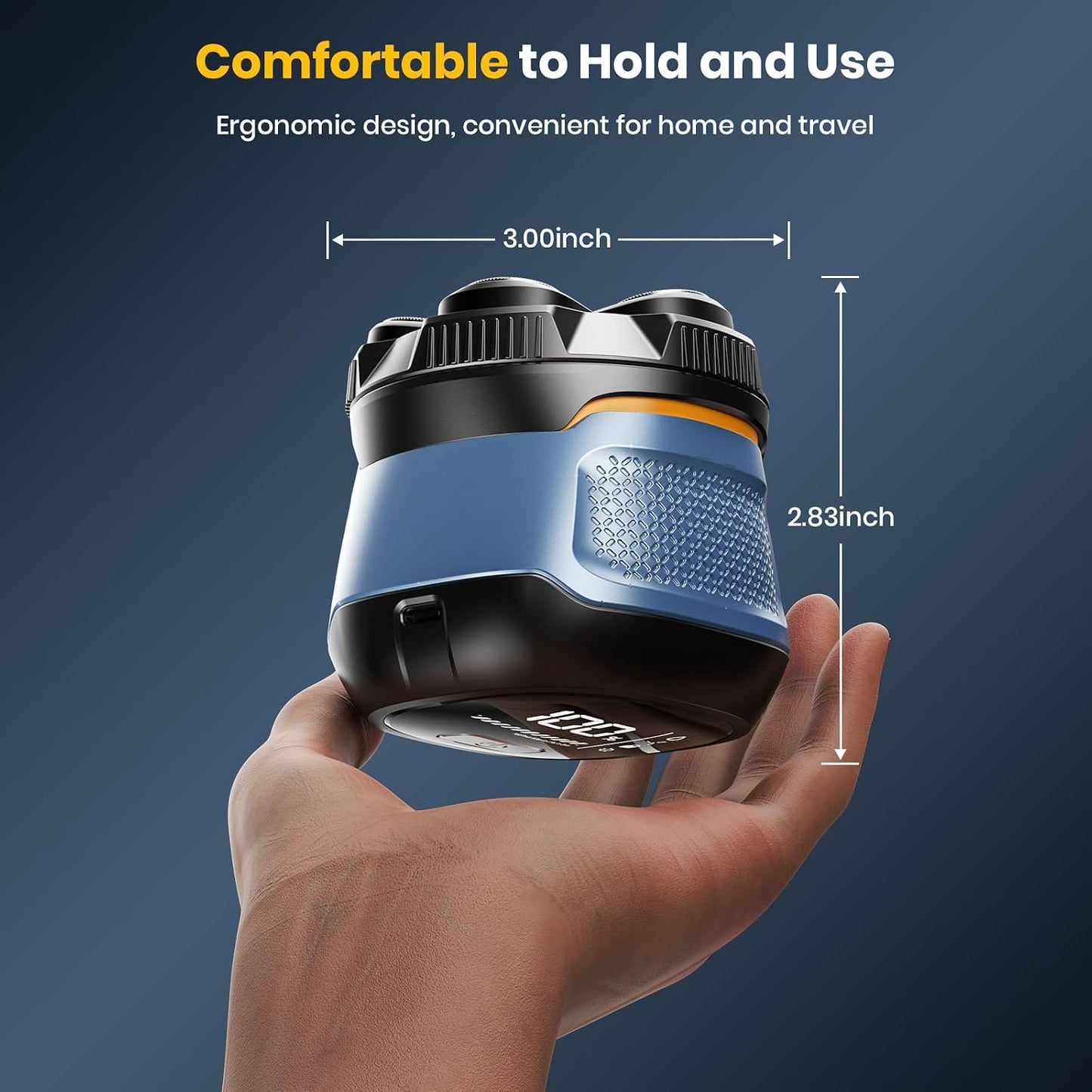 TYIIPLUS 6D Magnetic Electric Head Shaver