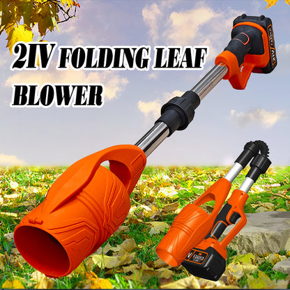 TYIIPLUS Handheld Cordless Leaf Blower with Adjustable & Foldable Pole