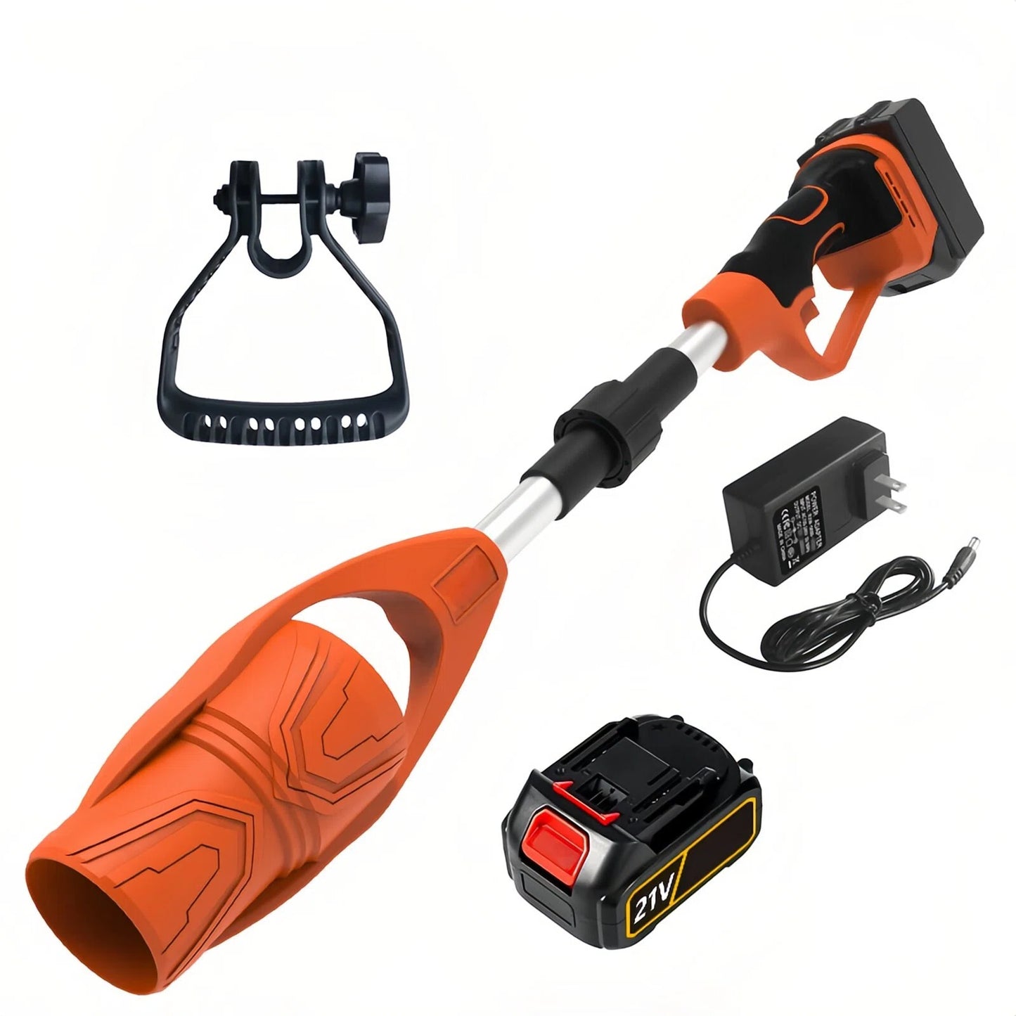 TYIIPLUS Handheld Cordless Leaf Blower with Adjustable & Foldable Pole