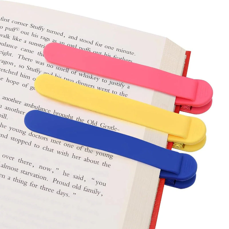 TYIIPLUS Silicone Automatic Bookmark