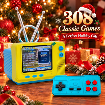 Retro TV 308-in-1 Mini Game Console