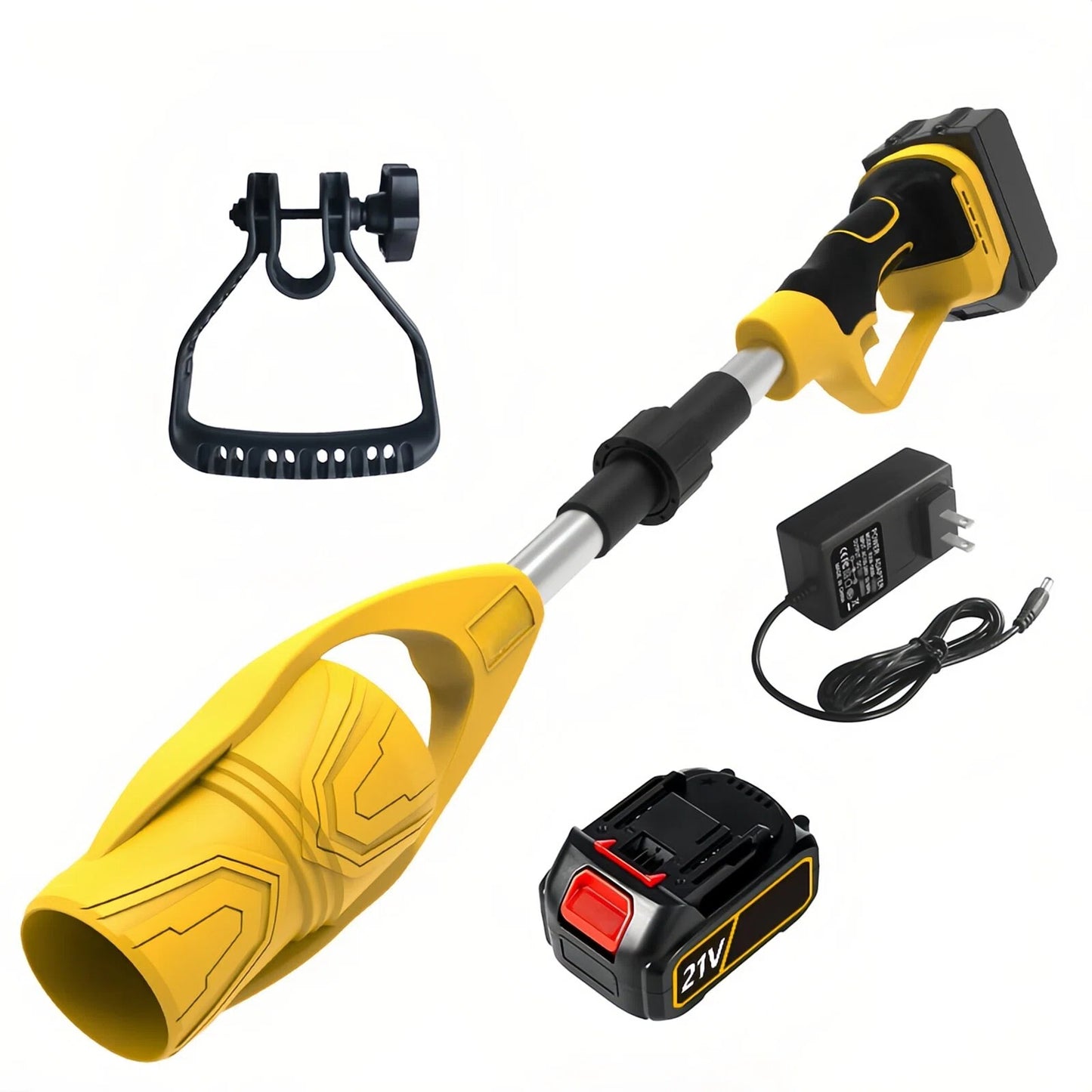 TYIIPLUS Handheld Cordless Leaf Blower with Adjustable & Foldable Pole