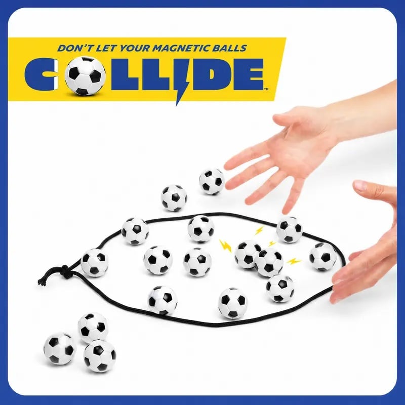 ⚽ Magnetic Football Chess Game😍2026 Trending Family Party Game Includes 20 Magnets | Easy to Learn, Hard to Stop Playing