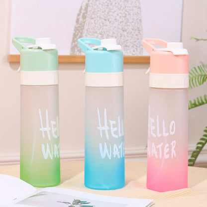 2-in-1 Hydration Bottle — Drink & Cool Down Without Carrying Extra Gear