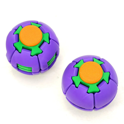 Press-to-Spin Stress Relief Fidget Ball