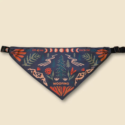 🐶2-in-1 Reversible Dog Bandana Bowl, Lightweight Spill-Proof TPU Travel Feeding Bowl for All Dogs Outdoor Hiking Camping💧