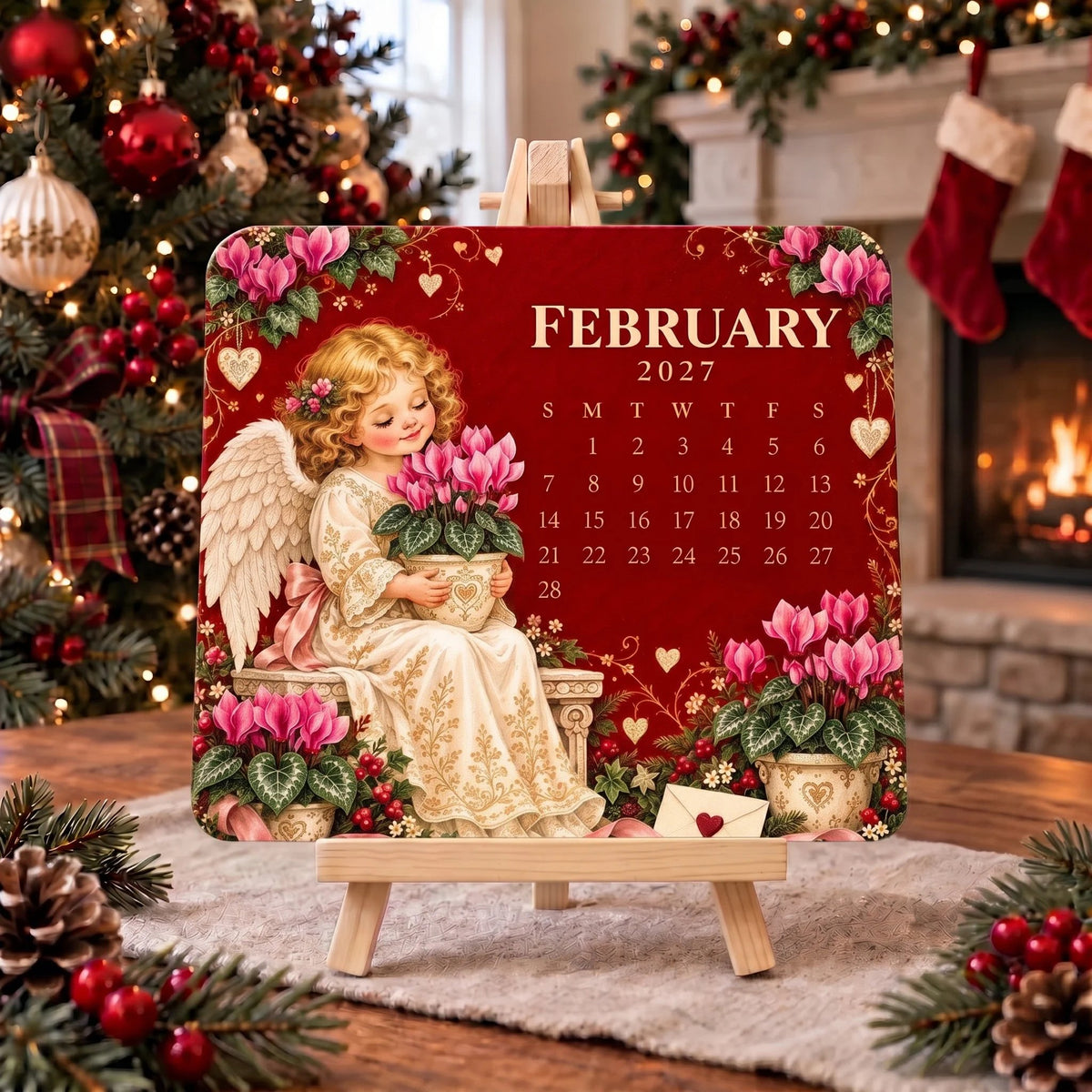 🎄🌱 Christmas Limited Edition – Eco-Friendly Plantable “Timeless” Seed Calendar 2027 🌸🌿