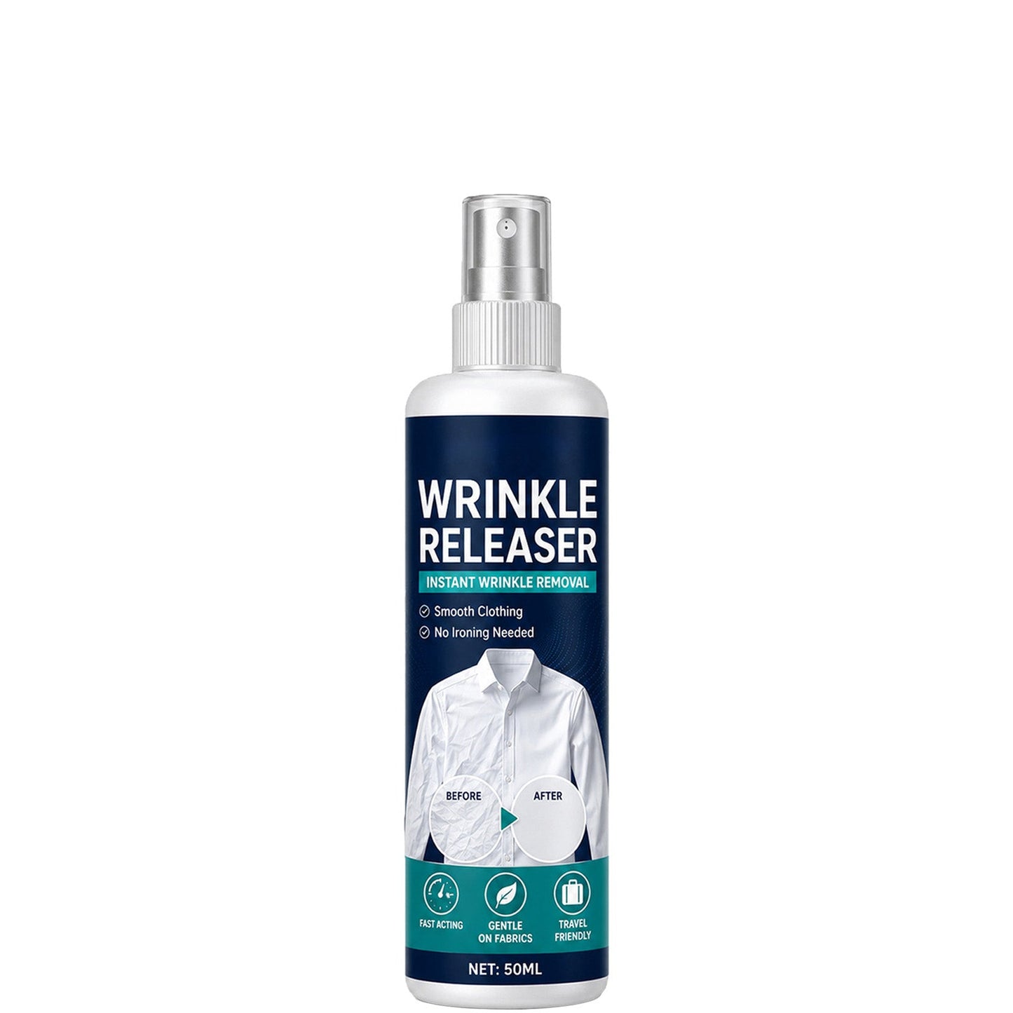 👔 Instant wrinkle release – no iron, travel-ready, static-free & fresh.