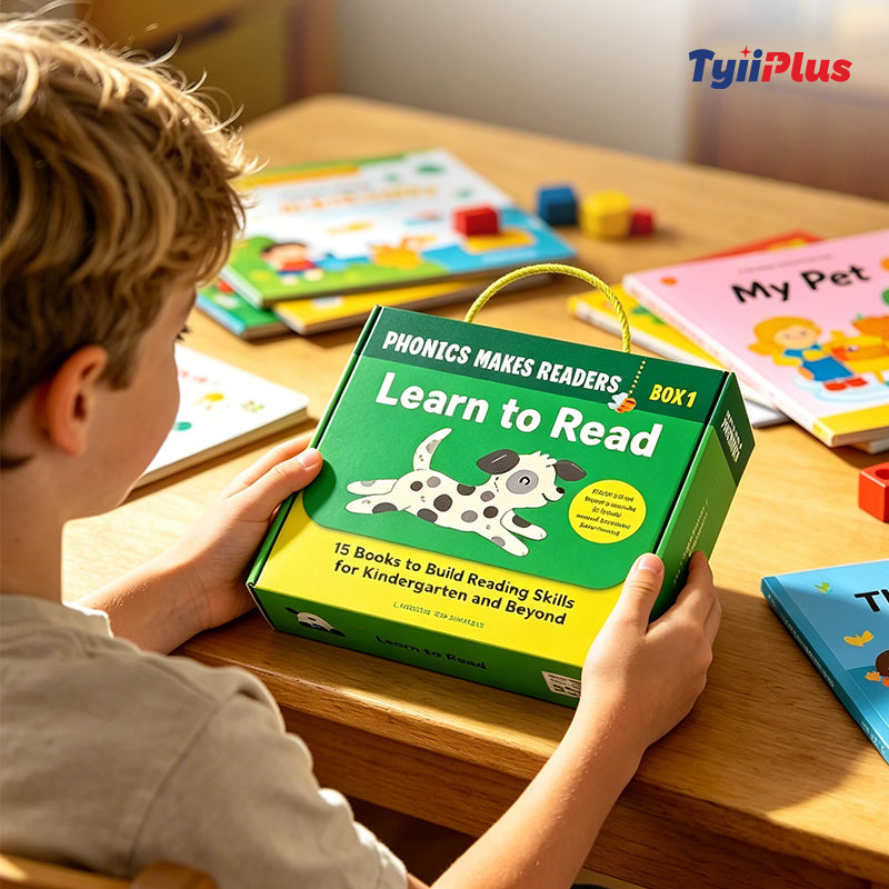 Phonics Makes Readers Box Set – 15 Decodable Learn-to-Read Books for Kids Ages 3–6
