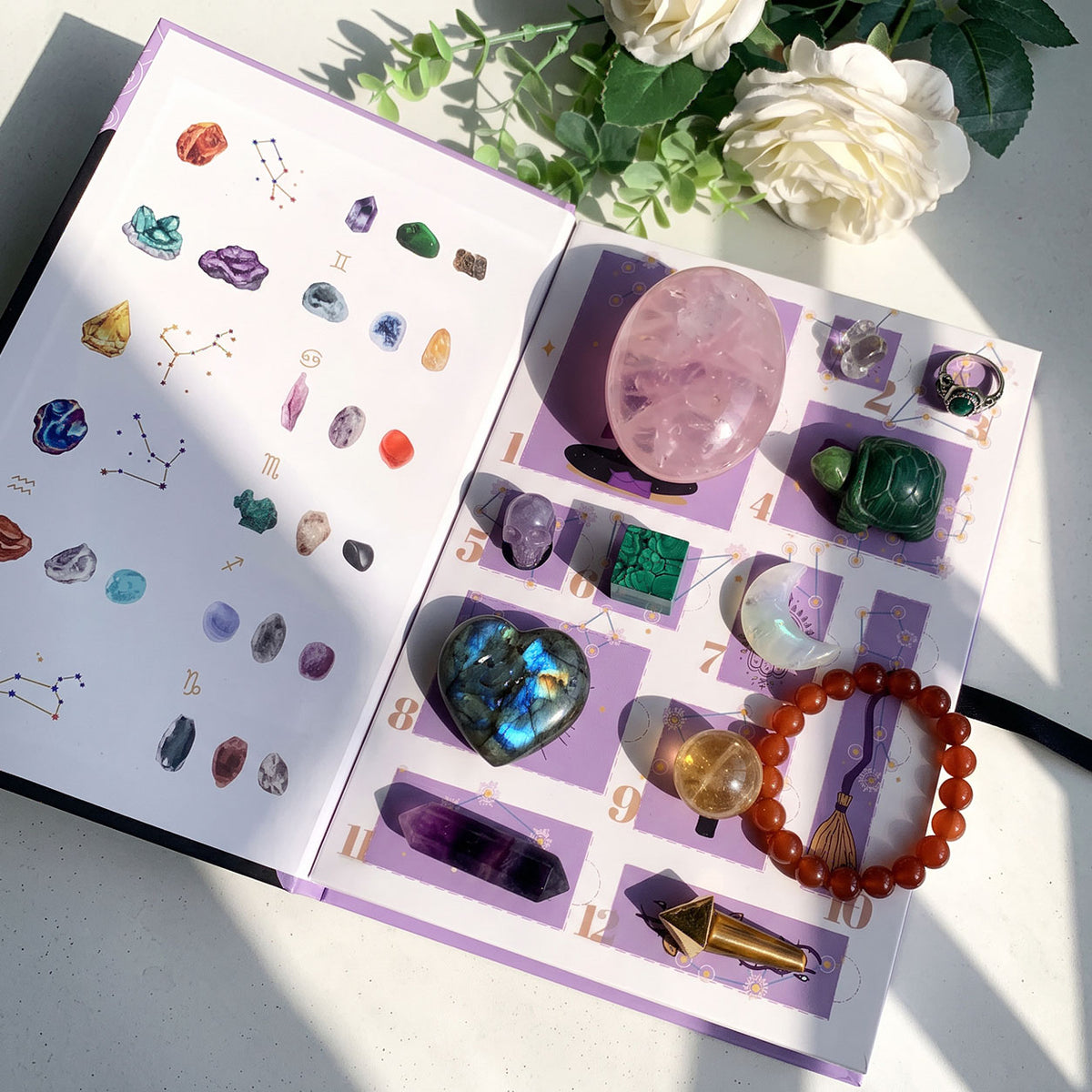 12-Day Mystical Crystal & Gemstone Advent Calendar