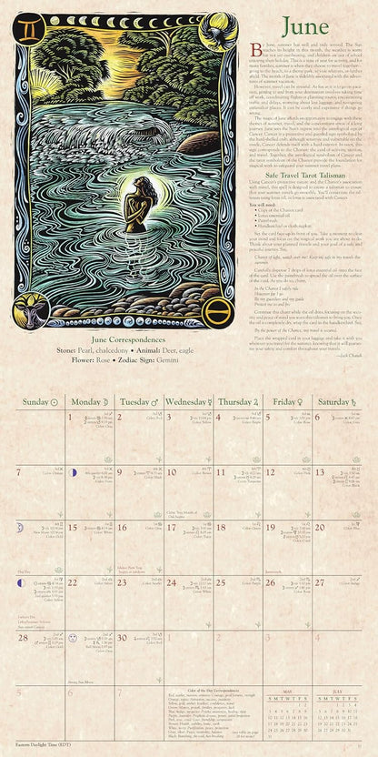 🕯️ 2027 Witches' Calendar – Premium Wall Calendar & Witchy Gift