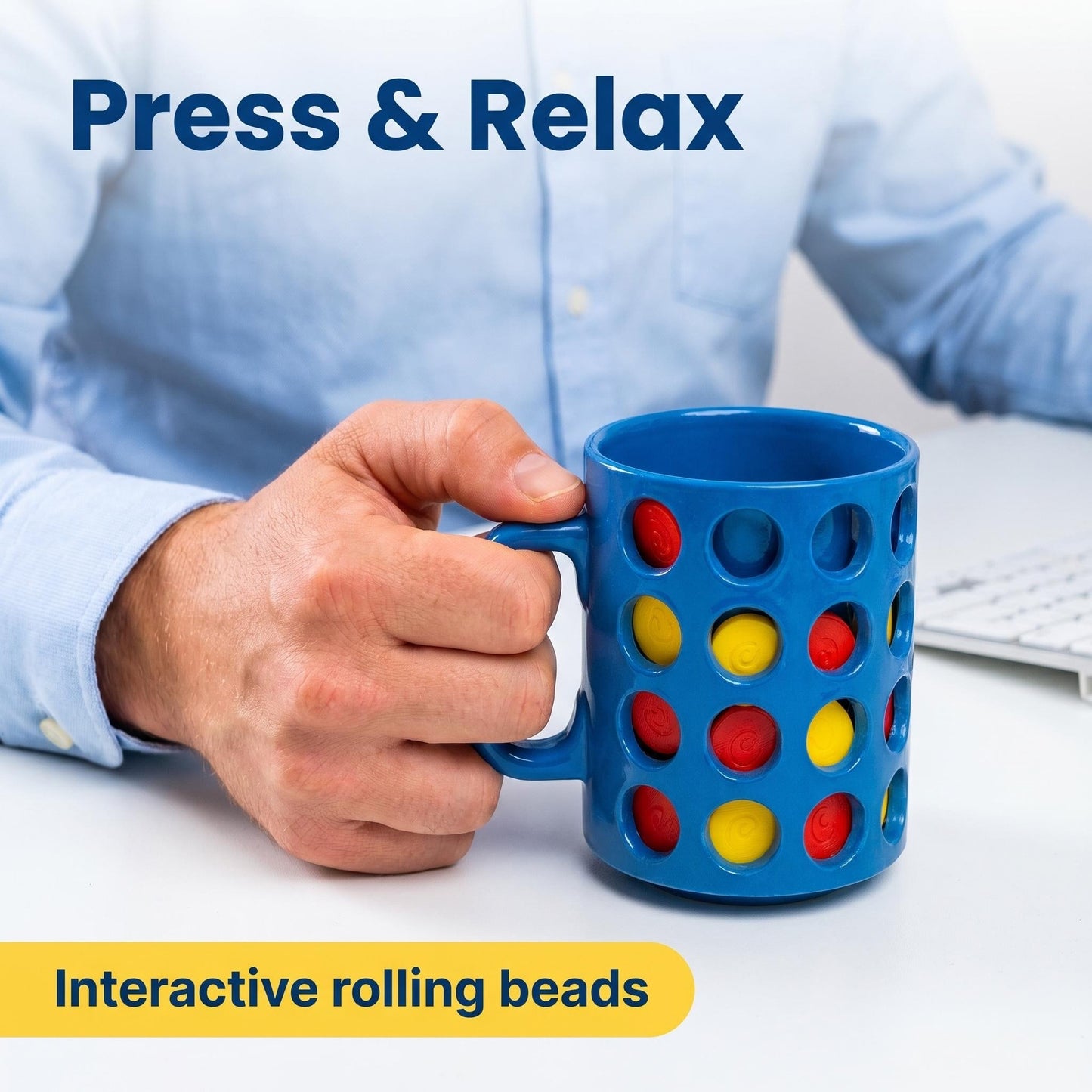 🎮 Connect 4 Double-Walled Mug