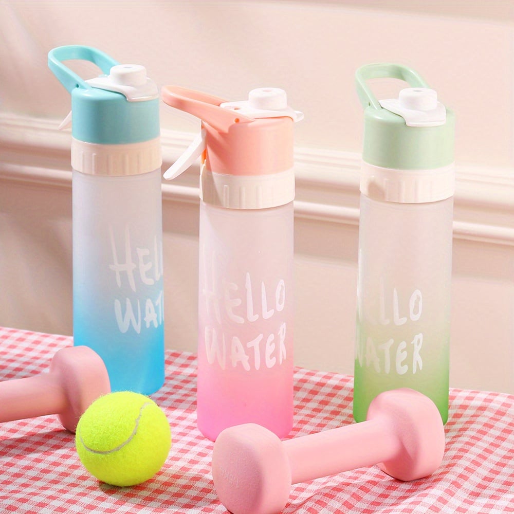 2-in-1 Hydration Bottle — Drink & Cool Down Without Carrying Extra Gear