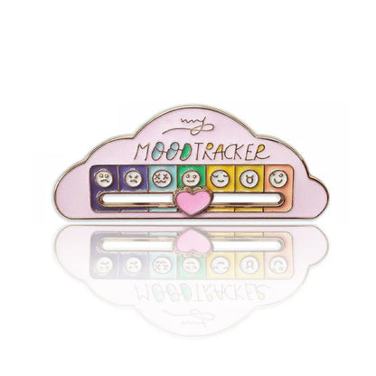 My Social Battery / Mood Tracker Enamel Brooch