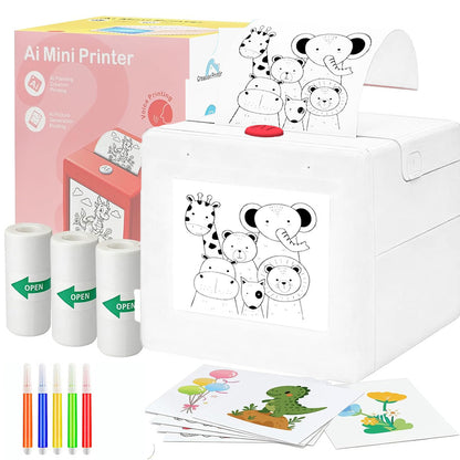 TYIIPLUS AI Voice-Activated Mini Sticker Printer