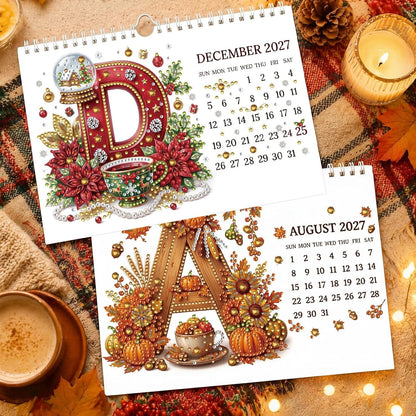 2027 DIY Diamond Painting Calendar Kit