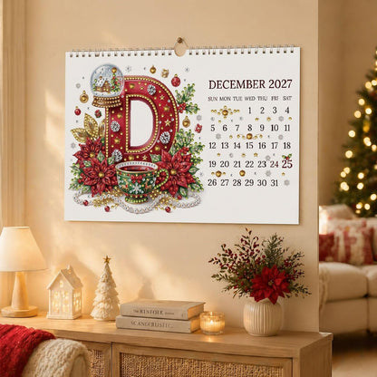 2027 DIY Diamond Painting Calendar Kit