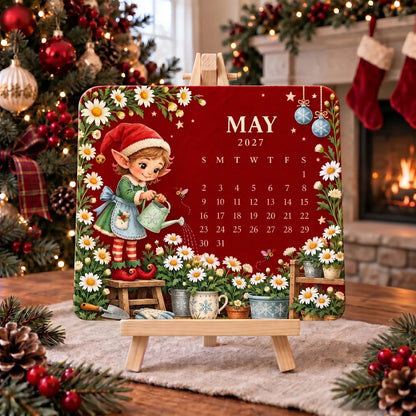 🎄🌱 Christmas Limited Edition – Eco-Friendly Plantable “Timeless” Seed Calendar 2027 🌸🌿