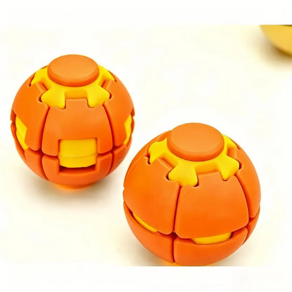 Press-to-Spin Stress Relief Fidget Ball