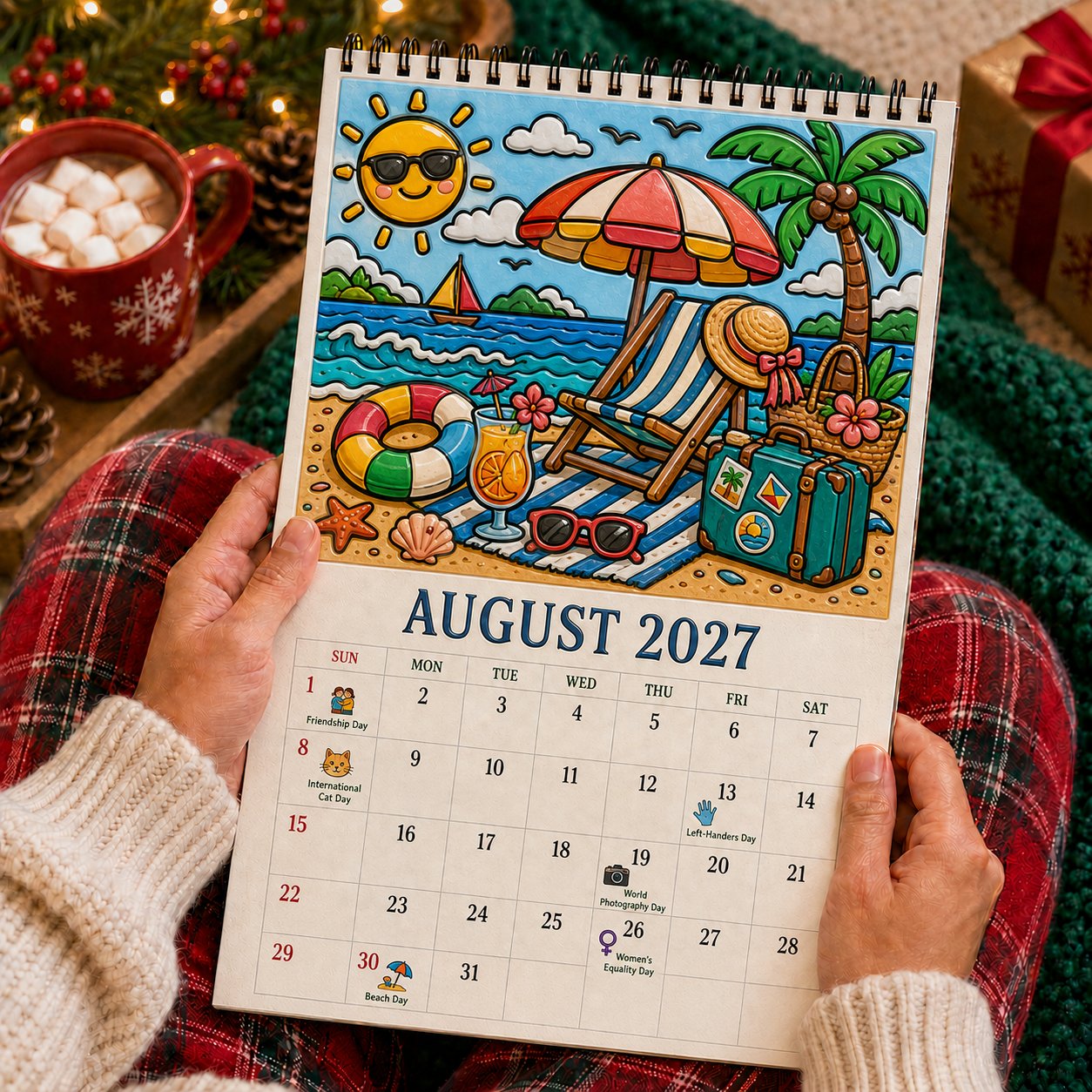 🎨Color Your Year 2027: Creative Coloring Calendar📅