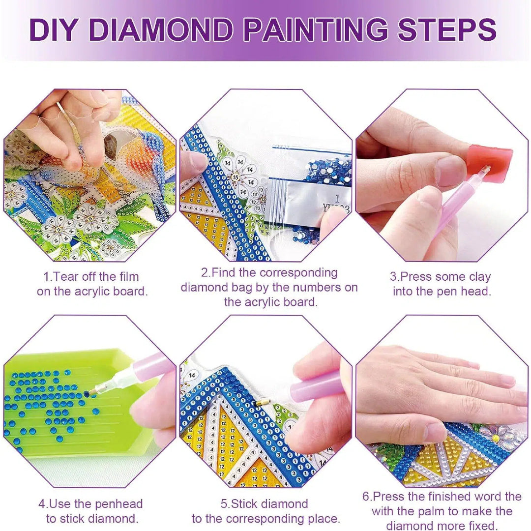 2027 DIY Diamond Painting Calendar Kit