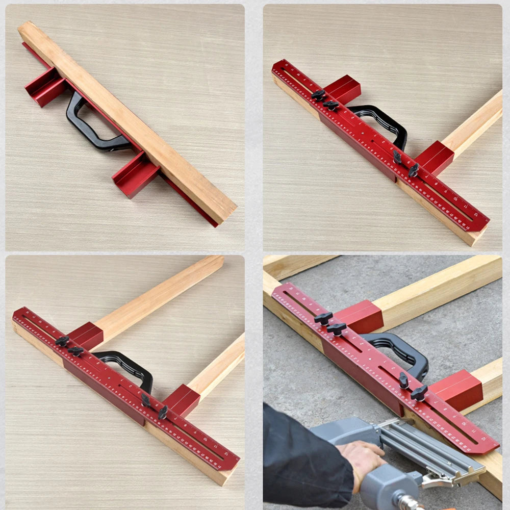 TYIIPLUS Adjustable Woodworking Framing Stud Layout Tool (Up to 30")