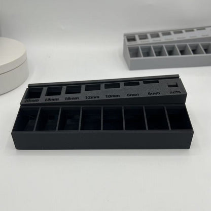 M3 Screw Organizer – Precision Bolt Sorter Tray with 7 Measuring Slots