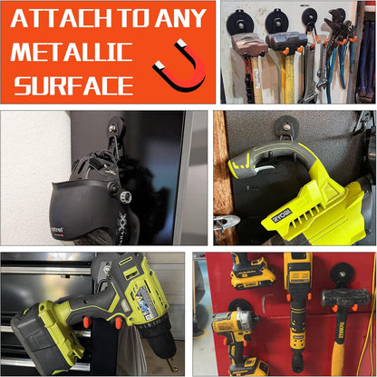 Heavy Duty Magnetic Garage Hooks