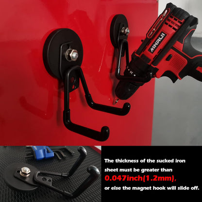 Heavy Duty Magnetic Garage Hooks