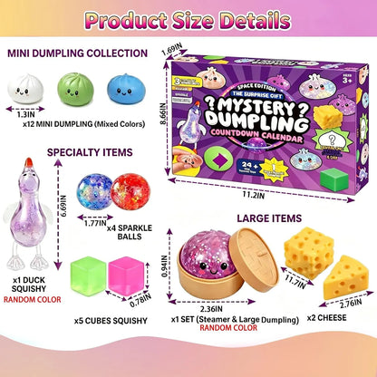 Mystery Dumpling Squishy Advent Calendar 2026