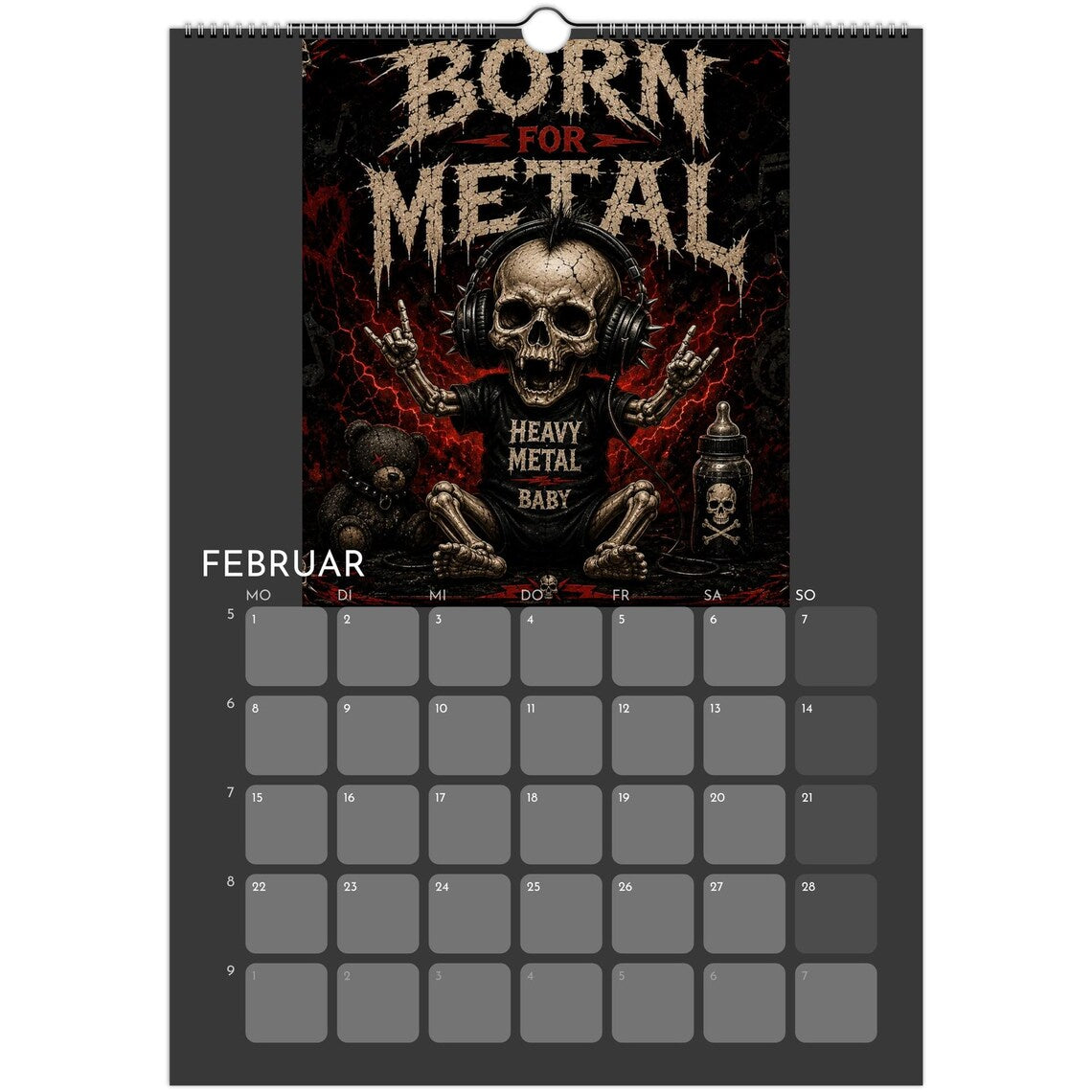 Heavy Metal Calendar 2027