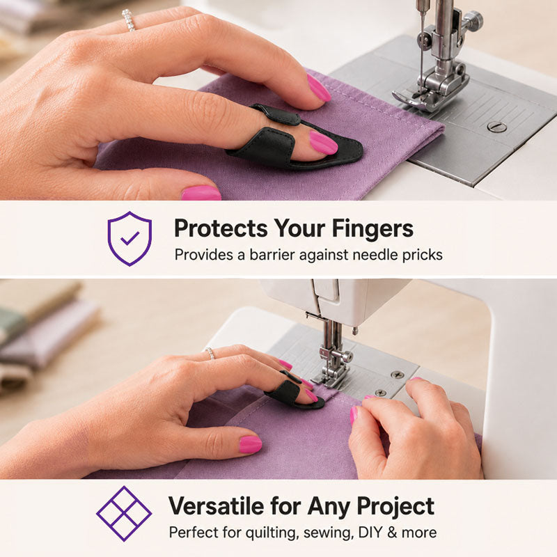 Sewing Finger Protector Clip – Fabric Guide Tool for Safer, Steadier Stitching