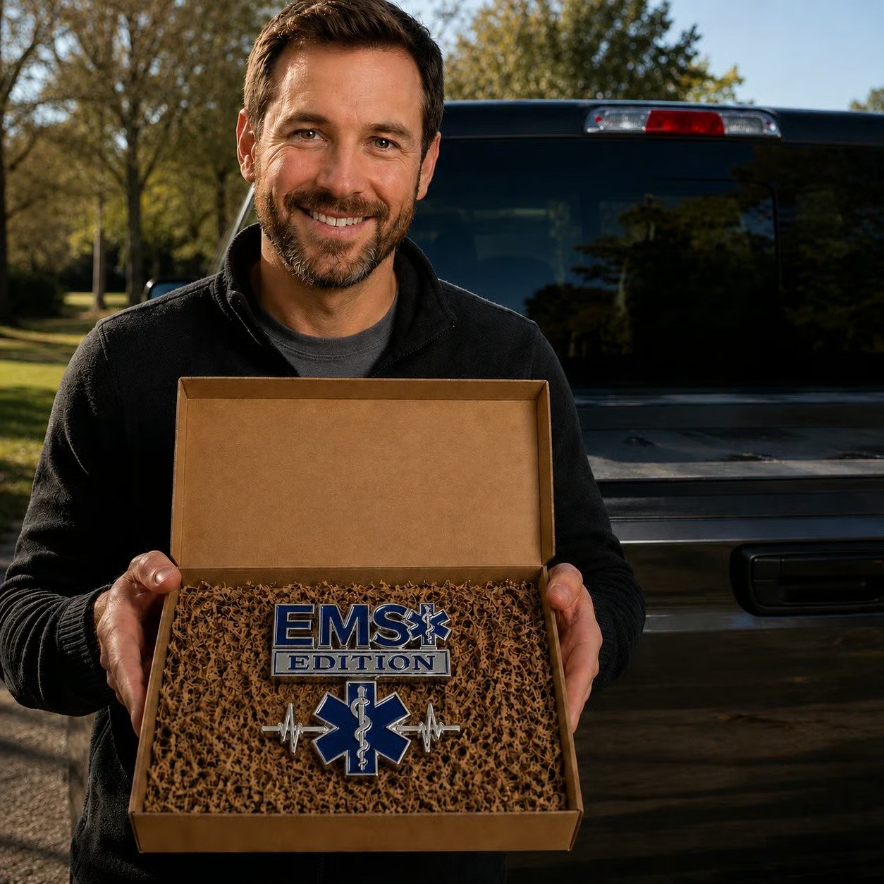 ⚕️EMS Car Emblem Metal Badge