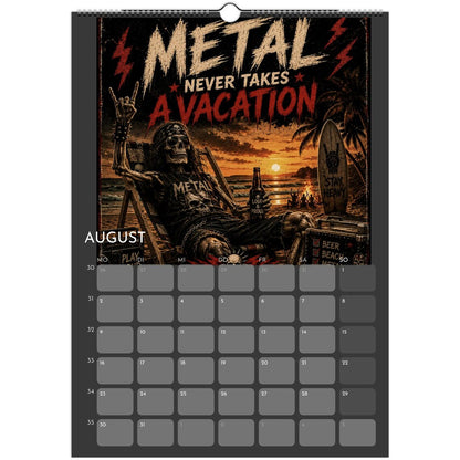 Heavy Metal Calendar 2027