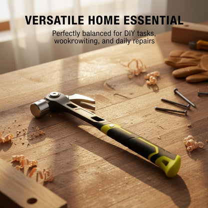 Multifunctional Forged Steel Magnetic Claw Hammer Tool
