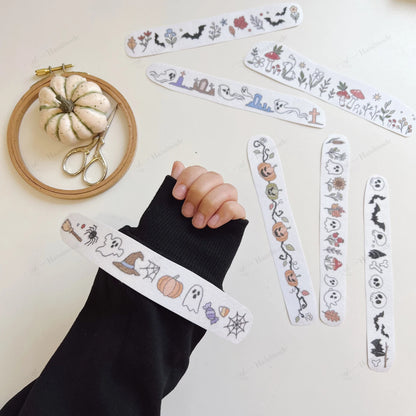 TYIIPLUS™ Seasonal Embroidery Templates – Halloween & Christmas DIY Designs